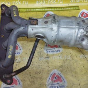 Коллектор выпускной Nissan MR20-DE Dualis/X-Trail J10/T31 ПОД ЕГР с катализатором 14002JE00A/140023ZB0A