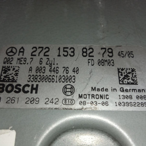 Блок управления двс Mercedes V-Class W639 M272E35/272.978 '2008 2WD V350 3.5L A2721538279