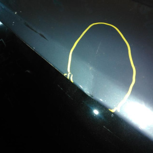 Дверь задняя Ford Kuga CBV '2011 в сборе (дефект спойлера) 1707331