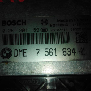 Блок управления двс BMW 1-Series E87 N46B20BY '2006 DME MV946 Bosch 0261201159 12147561834, 12147565300