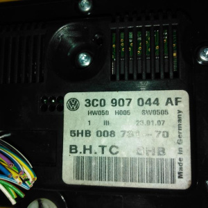 Блок управления климат-контролем Volkswagen B6/3C2 Passat 3C0907044AF