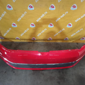 Бампер Volkswagen Golf 7 5G1 '2017- перед с опорным креплением слева,  5G0807217GA Y3D 5G0807221FM