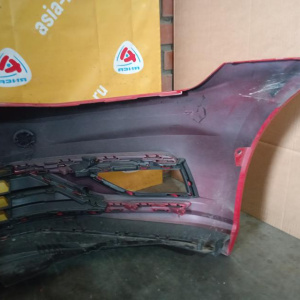 Бампер Volkswagen Golf 7 5G1 '2017- перед с опорным креплением слева,  5G0807217GA Y3D 5G0807221FM