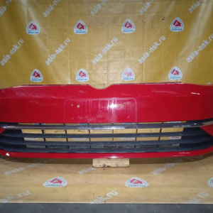 Бампер Volkswagen Golf 7 5G1 '2017- перед с опорным креплением слева,  5G0807217GA Y3D 5G0807221FM