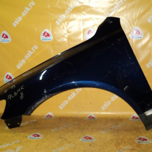 Крыло Volkswagen Touareg 7L6 '2007-2010 перед, лев RHD с отверстиями для зеркала 7L6821101P