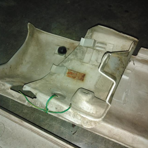Накладка на порог Mercedes M-Class W163 '1998-2005 комплект с накладками на крылья 744U A1636900440 A1636900340