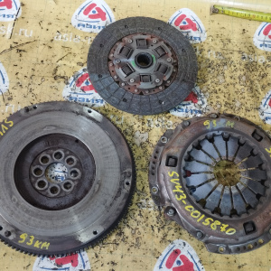 Маховик Toyota 3S-FE RAV4/Caldina/Camry SXA10/ST195/ST215/SV25/SV35/SV43 4WD m/t 8 болтов. + крзина,  диаметр диска 237 мм. 13405-74051 + 31210-20331/