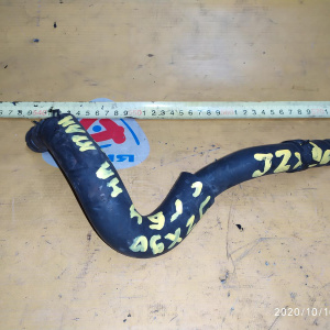 Патрубок радиатора печки Toyota Mark II JZX90 1JZ-GE ВЕРХ, с головки на кран печки