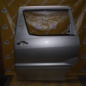 Дверь боковая TOYOTA Alphard MNH10 зад, лев (цена за голое железо)