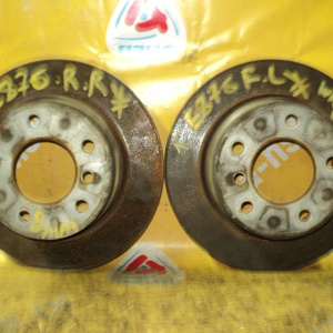 Диск тормозной BMW 1-Series E87 R 280X10 пара 9 мм 34216855001