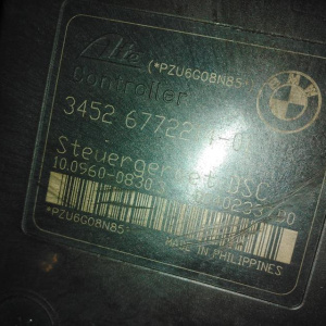 Блок ABS BMW 1-Series/3-Series E87/E90/E91 N46B20B DSC 34516772213 34526772214 34516794646