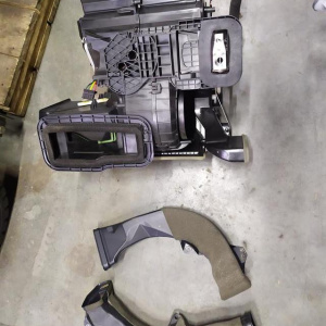 Печка Nissan ZE0 Leaf '2009-2017 салонная ( +радиатор.кондиционера и воздуховоды)