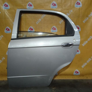 Дверь боковая Chevrolet Spark M200/M250 '2005-2010 зад, лев Daewoo Matiz в сборе