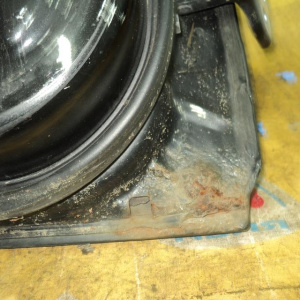 Дверь боковая SsangYong Rexton GAB/RJN/Y250 '2006-2012 зад, лев в сборе, с накладкой