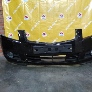 Бампер Chevrolet Cruze J300/68/69 '2009-2012 перед в сборе с туманками (дефект, замят снизу) 95991353