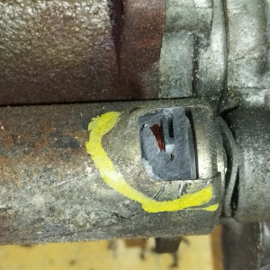 Компрессор кондиционера Toyota 4A/5A Corolla AE100 дефект датчика 442500-2230
