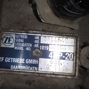 АКПП Mercedes V-Class OM611DE22LA/611.980 4HP20 ZF 1019000049 A6382701100 W638