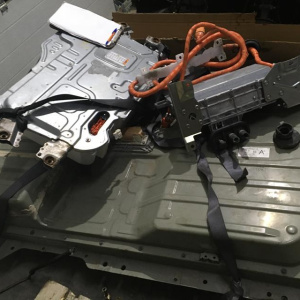 Хавкат Nissan Leaf ZE0 '2009-2017 F в сборе(передняя подвеска+двигатель+высоковольтная батаре)