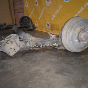 Балка Chevrolet T200/T250/T255 Aveo '2002- в сборе (барабан) R