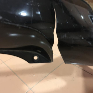 Бампер TOYOTA Harrier MCU3# '2003-2008 зад брак 52129-48050