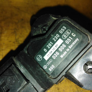 Датчик абсолютного давления Audi 036906051C A6 Allroad C5/4BH BES '2000-2005 2.7T 0261230053 VAG
