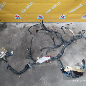 Коса ДВС Toyota 5E-FE Corsa EL50 a/t A242L трамб. 4+2 конт. + комп. 89661-16310 (привод спид. механический) 82121-1G222