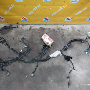 Коса ДВС Toyota 4E-FE Corsa EL50 a/t A132L трамб. 4+2 конт. + комп. 89661-16520 (привод спид. механический) 82121-1G202