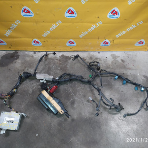 Коса ДВС Toyota 5E-FE Raum EXZ15 4WD a/t A244F без привода спид. кат. + комп. 89661-46010 82121-46040