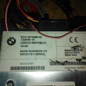 Магнитола BMW X3 E83 Business CD E83 CD53 65126976888 65129205278