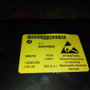 Блок кнопок BMW 61316949453 X3 E83 DSC обогрев сидений 61316944965