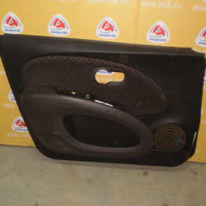 Обшивка двери Nissan March K12 перед, лев