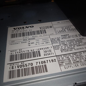 Магнитола Volvo XC90 CZ JPN Дисплей CD 30732853 30797251