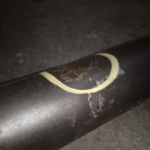 Кардан Volvo CZ/CT XC90 B6324S '2005-2008 6AT 30711838 (дефект, вмятина) 31256272