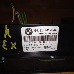 Блок управления климат-контролем BMW E83 X3 дефект краски 64113417544