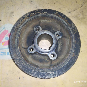 Шкив коленвала Toyota 3RZ-FE Hiace Regius RCH47 5 ручейков, без наружной части 13408-75030