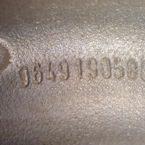 Маховик Ford F6JA/F6JB Fiesta 5 CBK/JH/JD/JU '2003 1.4L TDCi 5MT B5/IB5 с корзиной и диском 9649190580, 9659096780, 9659096880