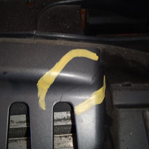 Ноускат Audi A4 B7/8EC/8ED BGB '2004-2008 1.8 Turbo (RHD галоген туманки) LY7W