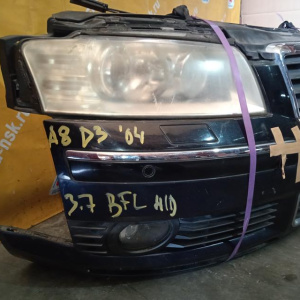 Ноускат Audi A8 D3/4E2 BFL '2003-2005 3.7 V8 6AT (RHD HID-ксенон адаптив, омыватели, туманки, парктроники) LZ5D