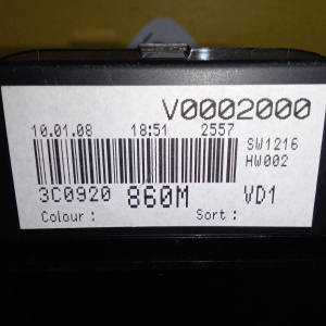 Панель приборов Volkswagen Passat B6/3C2 BZB '2008 260 km/h 3C0920860M
