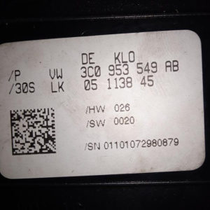 Блок подрулевых переключателей Volkswagen Passat B6/3C2 '2007 Седан (порван шлейф) 3C5953513S