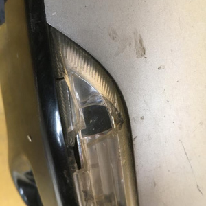 Зеркало NISSAN Teana J32 13к с повтор.+камера (дефект) L