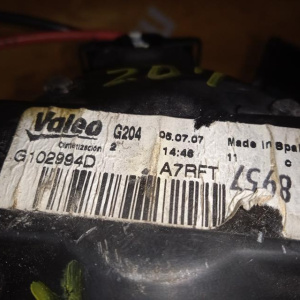 Моторчик печки Peugeot 207 RHD правый руль 102994D