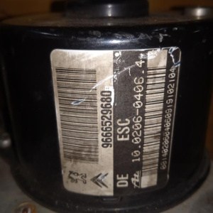Блок ABS Peugeot 207 ESP MK60 ESC 9666529680 '2007-2013
