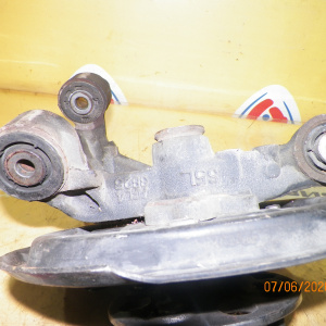 Ступица Honda ES1/ES3 Civic Ferio зад, лев 2WD ABS. Барабанные тормоза. Голая без барабана и колодок. 52215-S5A-703.43120-S5A-013.42200-S5A-008