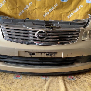 Ноускат Nissan Bluebird Sylphy G11 '2006 хром, корректор,с антенной ф.100-63823