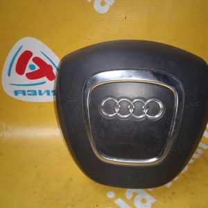 Подушка безопасности Audi A4 B7/8EC/8ED '2004-2008 водителя с зарядом 2 фишки, 4 спицы 8E0880201CD
