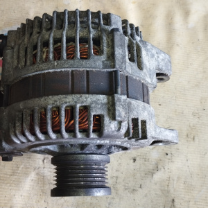 Генератор Nissan QR20/QR25 X-Trail T30/T31/J32 КЛИН МУФТЫ 2 конт. алюминиевая крышка 23100-AU400/-AU40A/-AU410/-AU40D