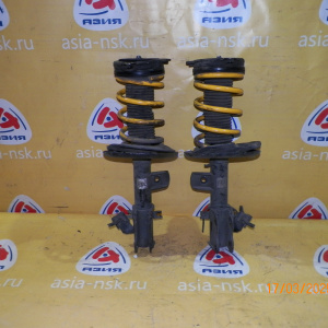 Стойка NISSAN J32 Teana FL+FR комплект. пружины Kong springs. На правой выскачила пружина.