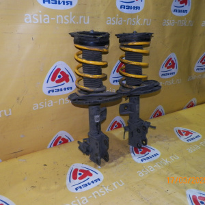 Стойка NISSAN J32 Teana FL+FR комплект. пружины Kong springs. На правой выскачила пружина.