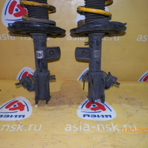 Стойка NISSAN J32 Teana FL+FR комплект. пружины Kong springs. На правой выскачила пружина.
